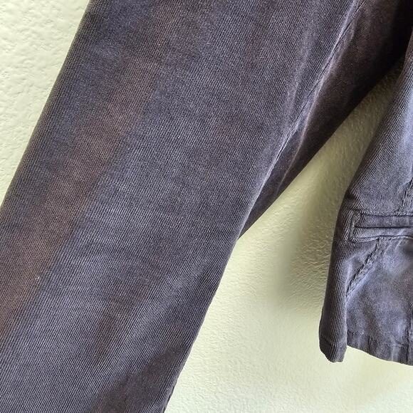 Lane Bryant Corduroy Jacket Size 16 – Geometric Cut, Structured, Chic Layering - Picture 4 of 6